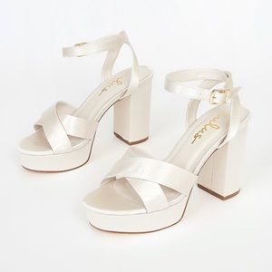 Lulu’s Selah Platform Heels